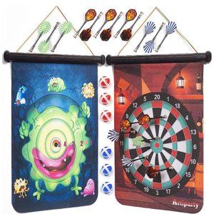Magnetic Dart Board Double-Sided